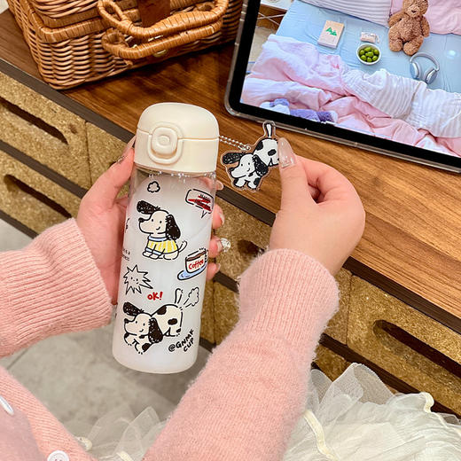 520ml格纹童话直饮杯塑料杯-纪念日百货门店同款169264116 商品图3