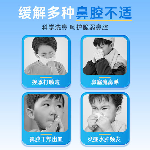 朔茂Sonmol 生理性海水鼻腔清洗液 15ml*30支 等渗 高渗 鼻炎婴幼儿童鼻腔冲洗盐水 商品图1