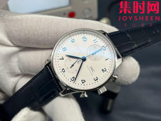 ZF万国葡萄牙计时系列IW371605 白盘蓝针 ZF葡计V2版透底款 葡计背透款 丹东7750机 男士腕表 商品图2