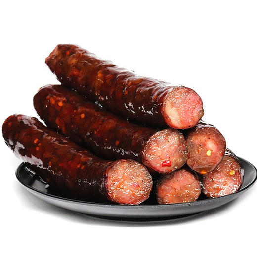 手工制作❗️ 【二八肥瘦，回味无穷】老炕麻辣腊肠川味香肠农家自制烟熏辣肠腊肉四川特产湖南腊肠 商品图4