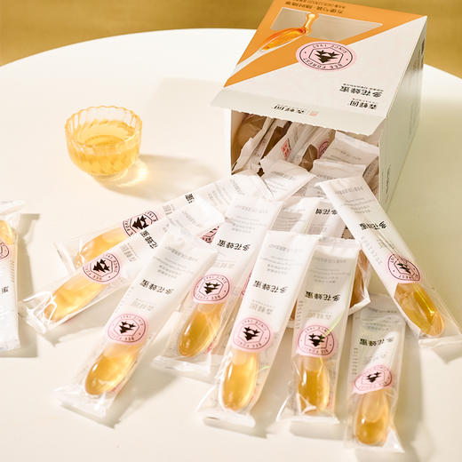 森蜂园 多花蜂蜜（勺蜜）-12克*20条勺装单勺密包装,便捷携带直接搅拌 商品图5