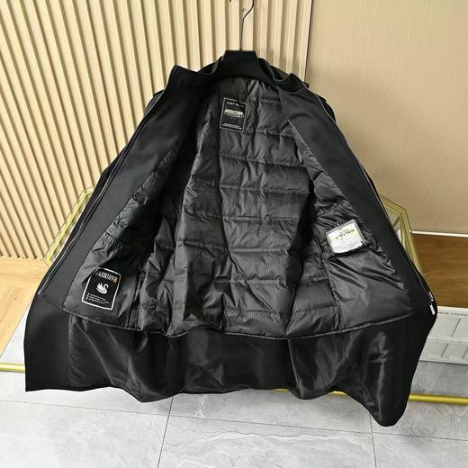 芭宝莉26s男士冬季新款翻领中长款羽绒服风衣两件套外套！ 商品图5