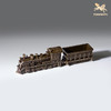 铜师傅 见微系列《蒸汽机车》办公室火车模型铜摆件 家居铜工艺品 商品缩略图2