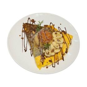 巧克力香蕉布蕾可丽饼