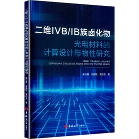 二维IVB/IB族卤化物光电材料的计算设计与物性研究