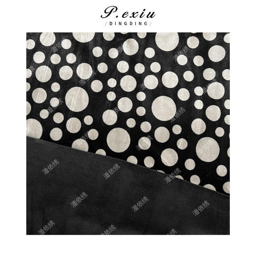 04-1潘依绣丁丁宠粉气质优雅波点松紧腰半身裙Q9572 商品图2