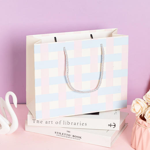 格子礼袋S-纪念日百货门店同款169603721 商品图0