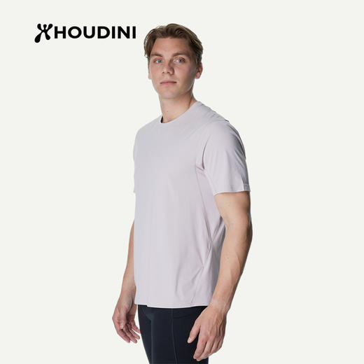 HOUDINI胡丁尼Pace Air Tee空速男户外26夏新清爽跑步徒步短袖T恤 840069 商品图6