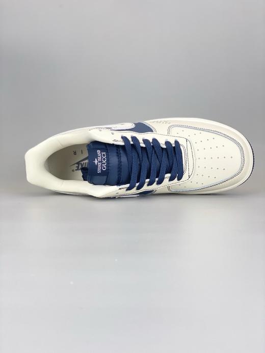 【年终清仓福利】NIke Air Force 1 '07 Low “古驰石头岛联名--米白石墨”空军一号 专供外贸渠道 全掌内置蜂窝气垫 纯正版型 商品图1