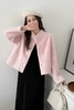 ELLA JADE 粉色甜美减龄小香风短款皮草外套 21912 商品缩略图1