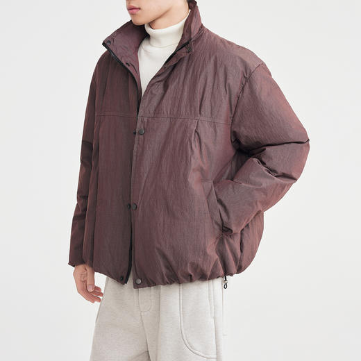 墨麦客男装时尚立领厚款男士羽绒服2025冬新款宽松羽绒服男88933 商品图2