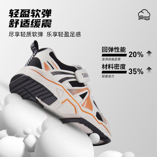 泰兰尼斯春款小童段轻潮活力透气运动鞋T01X3A2633 商品图2