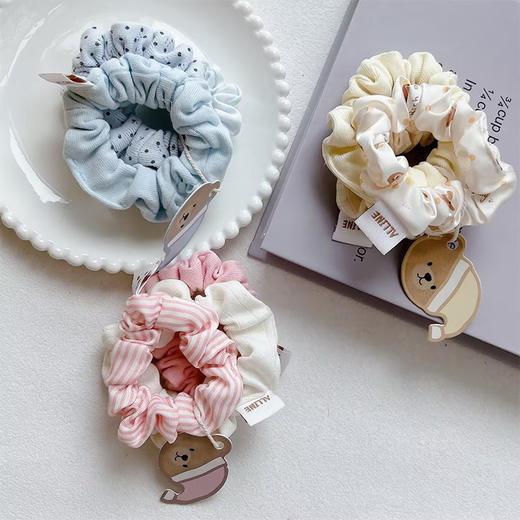 针织三个装发圈组合发圈（3个）-纪念日百货门店同款169248538 商品图1