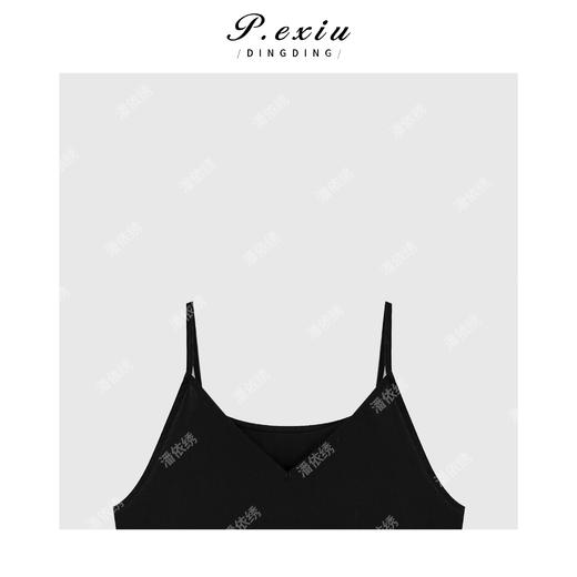 04-3潘依绣丁丁宠粉早春法式吊带连衣长裙Q13193 商品图2