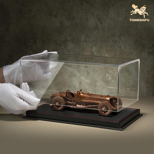 铜师傅 见微系列《不朽之旅（D款）》机车模型 创意家居紫铜摆件 商品图8