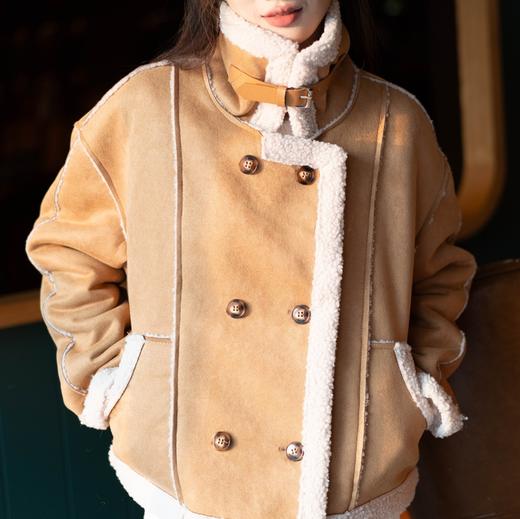 ORIGNAL&CO羊羔绒外套，厚实保暖，更显时髦贵气！【3-5天发货，周末顺延】【G】 商品图4