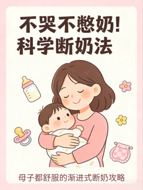 断奶不折腾！让母子都舒服的科学方法，快收藏！