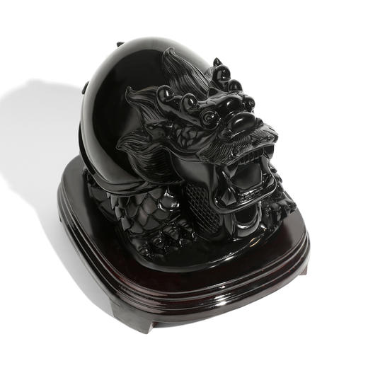 黑曜石龙龟 吉祥摆件 商品图5