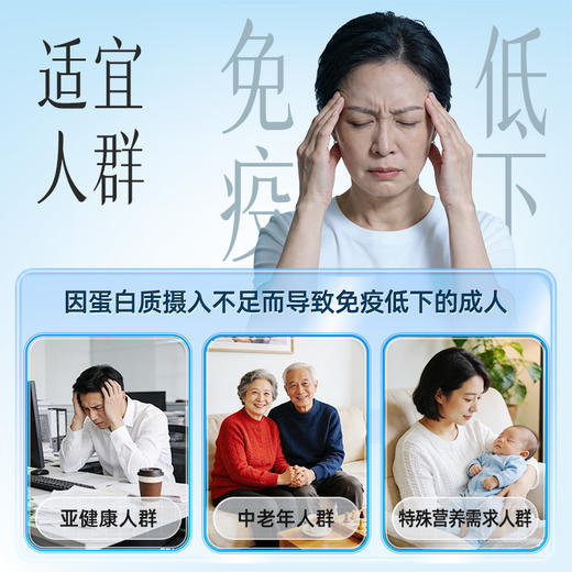 【官方正品】云南白药有这一方贝兴牌蛋白粉86%高含量进口乳清蛋白大豆分离蛋白中老年增强免疫力 商品图3