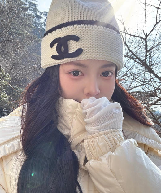 MZ35-香奈儿针织冷帽 双C标（CO） 商品图0