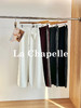 专柜实拍【醋酸山羊绒混纺】拉夏贝尔/La Chapelle拿捏松弛感！松紧腰内里抽绳侧边撞色拼接休闲长裤 商品缩略图4