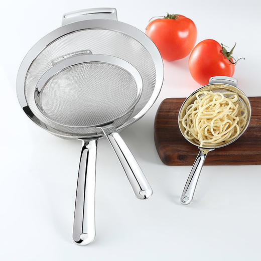 【德国戴德不锈钢过滤网】戴德不锈钢网筛家用厨房过滤筛子面粉筛细网滤豆浆漏筛 商品图4