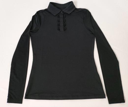 St家春夏新款女士花边装饰冰丝长袖上衣来啦！最新款！！独家！贸易订单❗️纯色➕立体印花➕织带小花边，简洁又好搭！ 商品图2