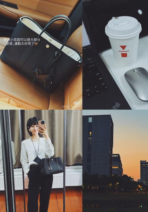 爱玛花园自然摔荔枝纹纯牛皮包包 商品图7