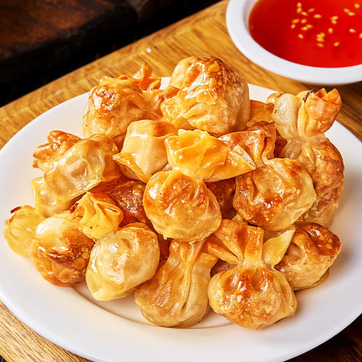 粉丝专属【秒杀❗️49.9到手🔥小金鱼馄饨200g/袋】采用传统工艺精制做而成，轻薄外皮包裹饱满肉馅，口口超满足，营养早餐半成品冷冻速食，面食煎饺蒸饺早餐食品L-d 商品图4