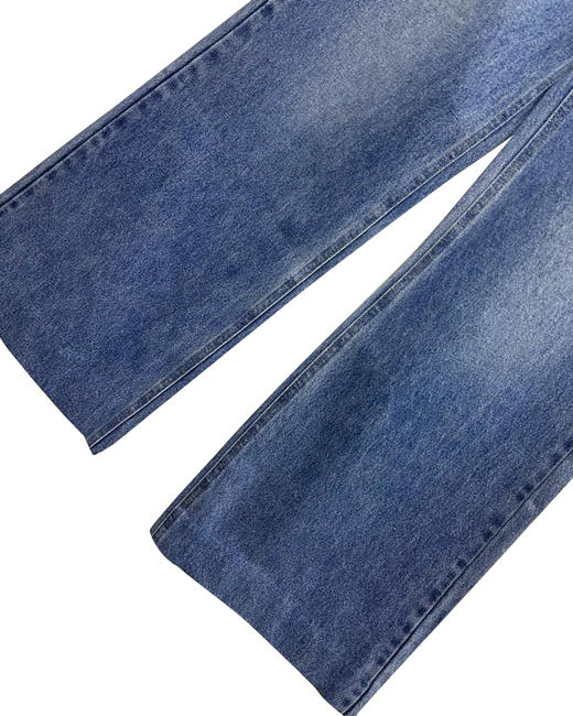 女款直筒牛仔裤长裤la008 商品图2