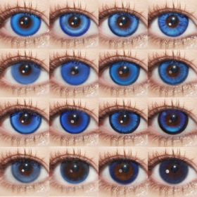 【合集】MyukiCon深蓝色 COS美瞳 神秘宝藏蓝/化为星尘/忧郁蓝调/微光星河/深海幽兰/星河蓝/锦鲤深蓝/次元梦境/水水冰月/蓝丝绒 原神/恋与深空/第五人格/鬼灭之刃/银魂神乐 显色蓝瞳色系