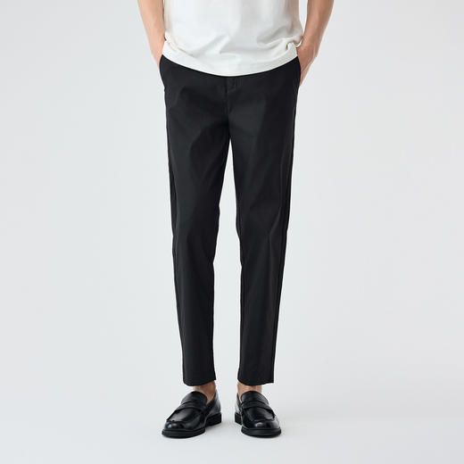 墨麦客2025夏季新款时尚百搭休闲裤男士修身小脚长裤男91172 商品图0