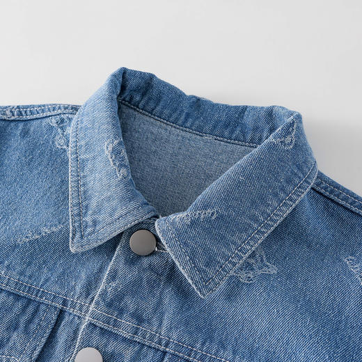 棉花堂潮趣满印童装软牛仔外套-FD61067 商品图8