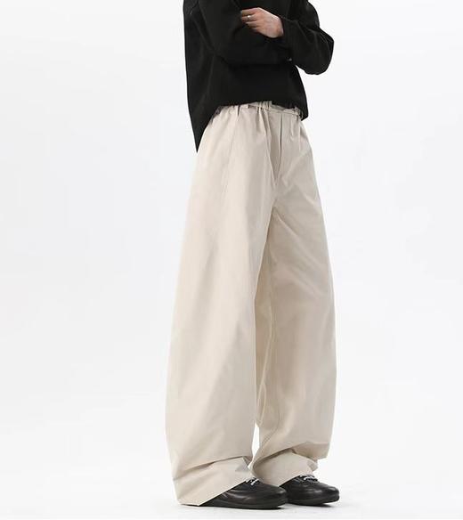 F012837速干弯刀裤主推新款时尚百搭纯色学生卫裤休闲裤长裤 商品图3