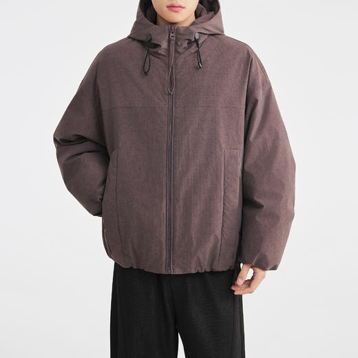 墨麦客男装2025年冬季新款加厚新标白鸭绒连帽羽绒服男士宽松外套 商品图2