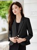 SC1A06_漆黑色_外套_春季_翻领扣修身显瘦短款西装_BERNIEELEN 伯妮斯茵 商品缩略图0