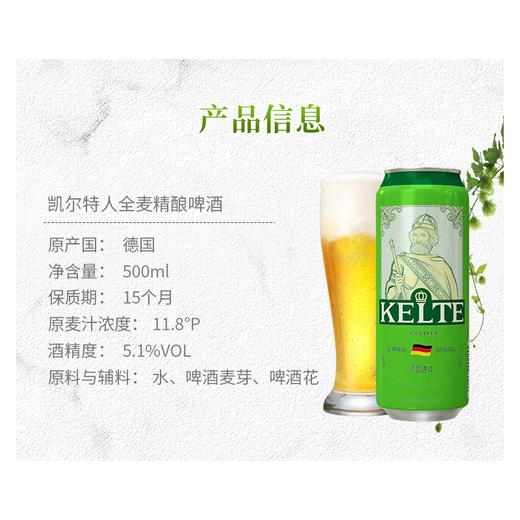 凯尔特人全麦精酿啤酒500ml*10礼盒装 商品图1