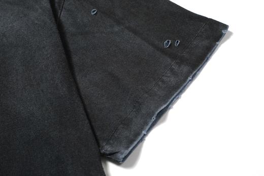 男款做旧磨破印花短袖T恤la001 商品图2