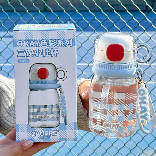 500ml色彩小肚杯塑料杯-纪念日百货门店同款169264335 商品图4