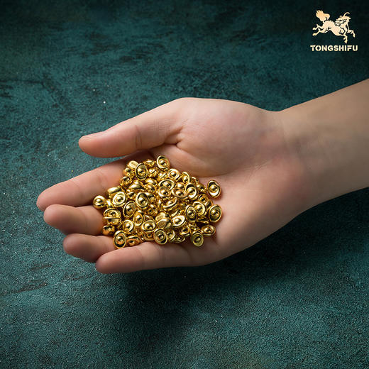 铜师傅 见微系列《小元宝（黄金铜）》 家居装饰品新年礼物 商品图5