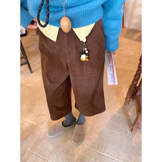 <曾小咸推荐>现货秒杀 ！微信超特价！复古七分休闲裤 日常169.99 立减90 秒杀79.99！！植绒狗狗毛衣 秒杀89.99！！ 商品图4