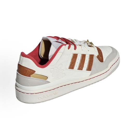 莆田大厂出品 1∶1细节还原   adidas originals FORUM CL CNY  马年限定板鞋 经典三条杠设计超耐看，鞋型显瘦显腿长，上脚软弹不磨脚，暴走一天都没压力👟 商品图2