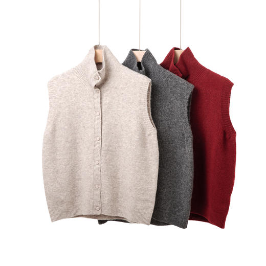 简约针织背心 商品图3