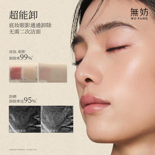 无妨蜂蜜舒缓洁颜蜜三合一 清洁卸妆可卸防晒1瓶=1/2正装【60ml】 商品图3