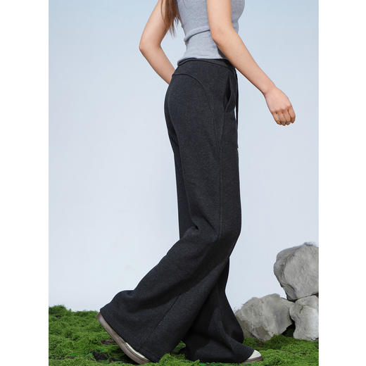 高腰宽松基本款微喇布制裤-纪念日百货门店同款168743174 商品图2