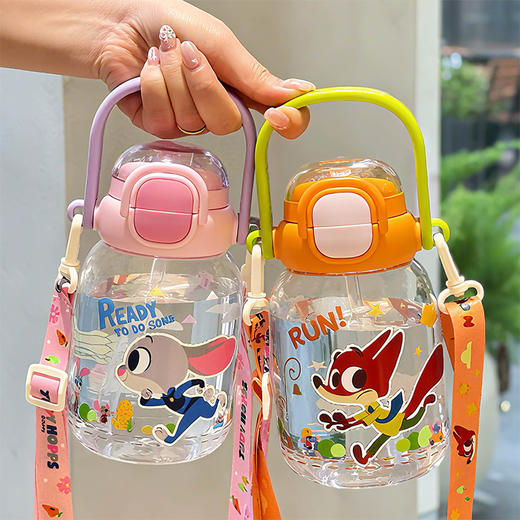 700ml疯狂动物城胖胖杯塑料杯-纪念日百货门店同款169254794 商品图2