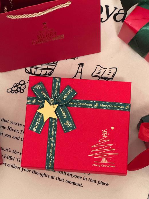 F012828四宫格散粉+红丝绒口红散粉星星四件套 商品图8