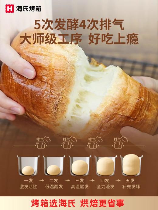 海氏A5全自动面包机多功能小型和面机发酵早餐烹饪机 不支持七天无理由 商品图2
