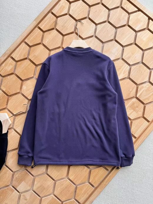 F012822日系复古双面摇粒绒宽松休闲卫衣 商品图5