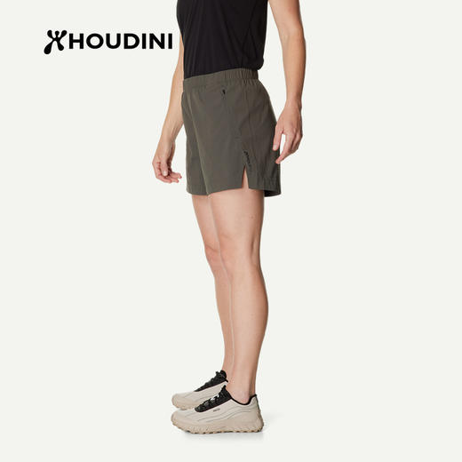 HOUDINI胡丁尼Liquid Shorts液动女户外26夏季新轻薄跑步健身短裤 860073 商品图5